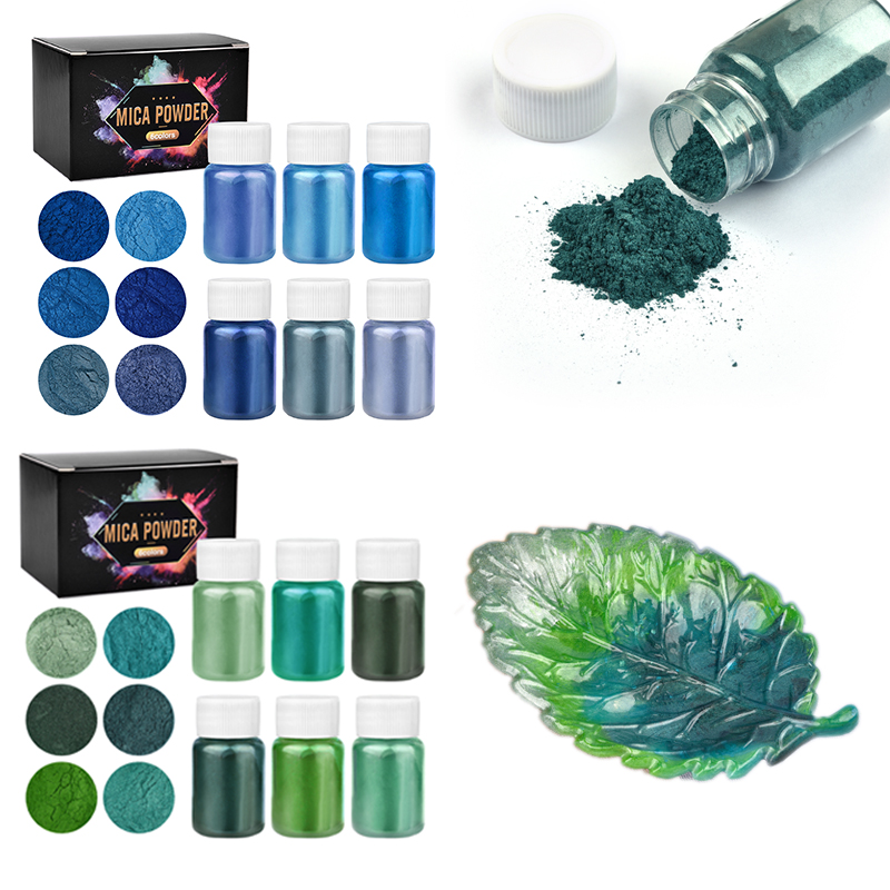 Soap Making Book - 6Color/ Box Epoxy Mica Powder Suitable