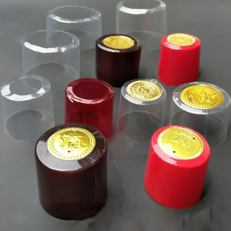 100X PVC Wine Bottle Shrink Fi - Shrink Wrap Pvc avaliação e preço
