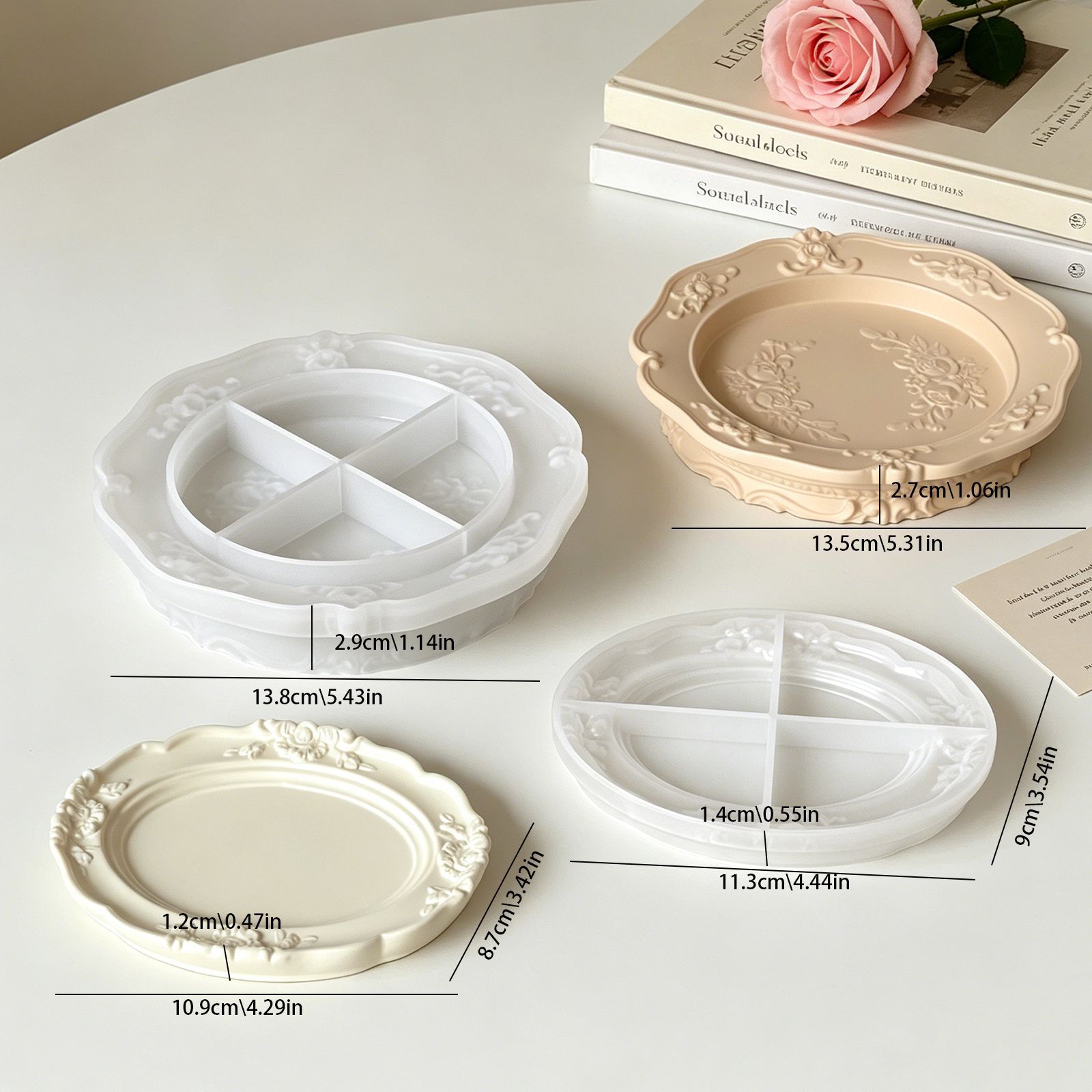Elegant Vintage Baroque Lace S - Soap Making Gloves avaliação e preço