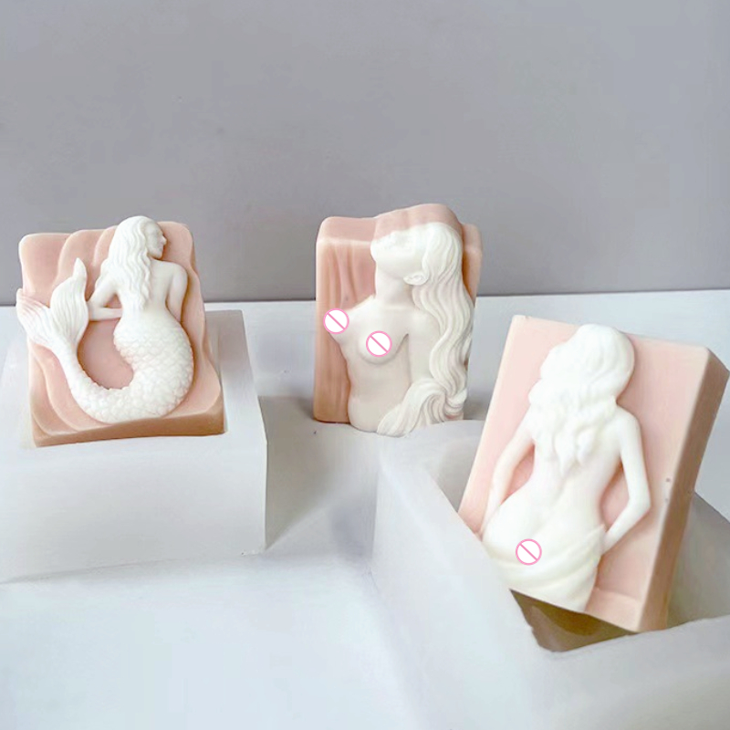 Mermaid Handmade Soap Silicone - Soap Making Home avaliação e preço