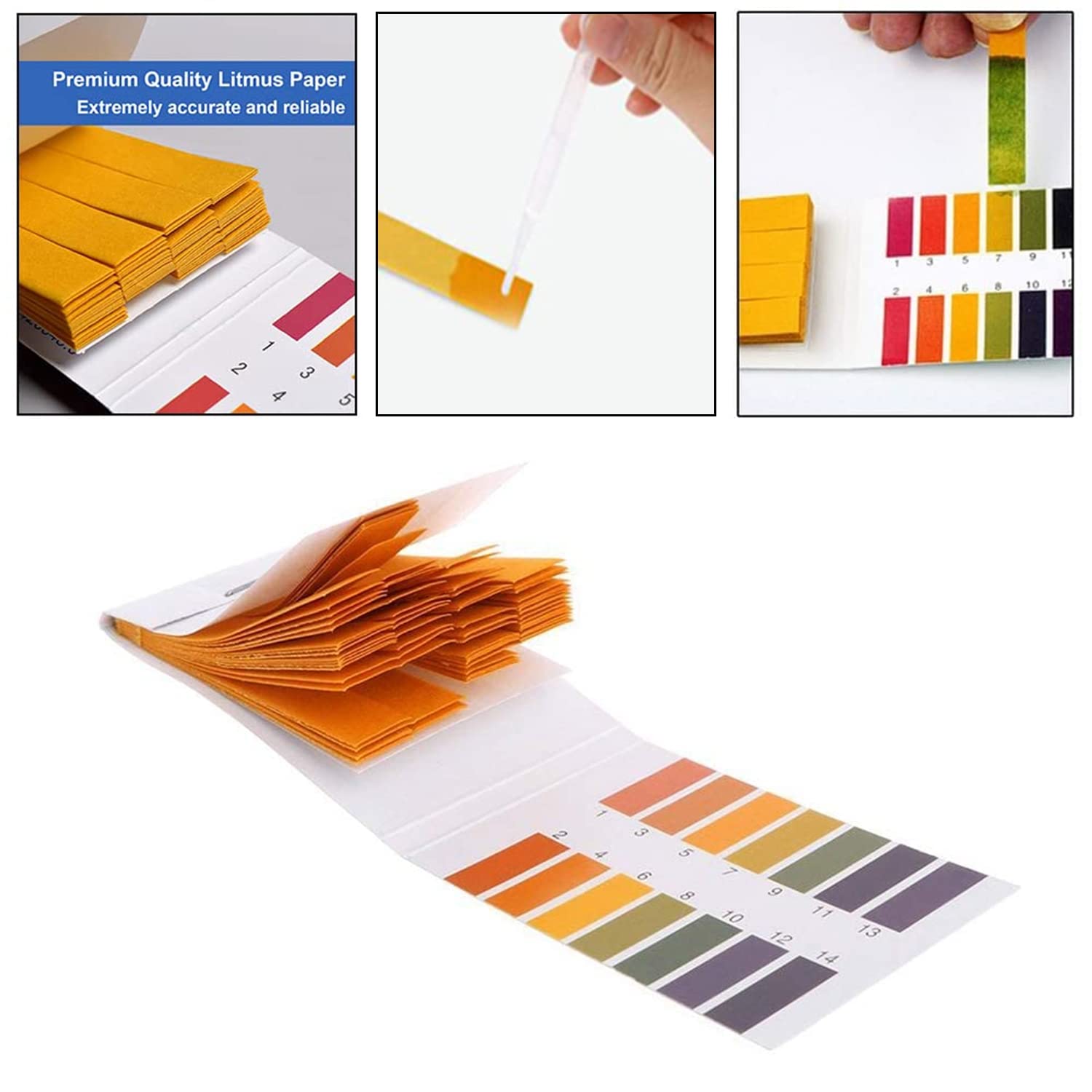 pH Test Strips 1600 Strips Ful - Soap Making Book avaliação e preço