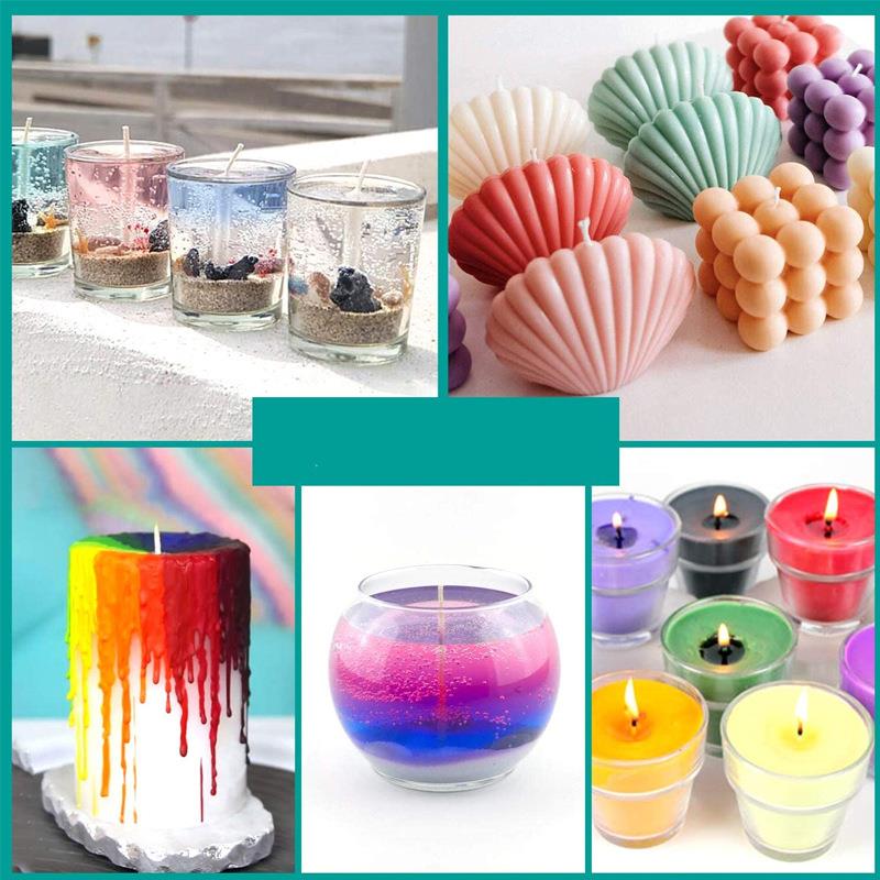 10ml/Bottle Candle Wax Pigment - Soap Making Liquid avaliação e preço