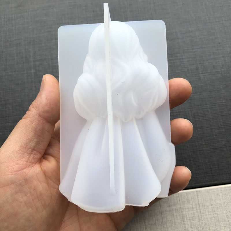 3D Cute Princess Silicone Cand - Soap Making Gloves avaliação e preço