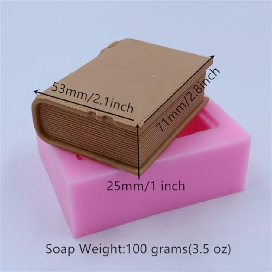 New Book Design Silicone Soap  - Soap Making Book avaliação e preço