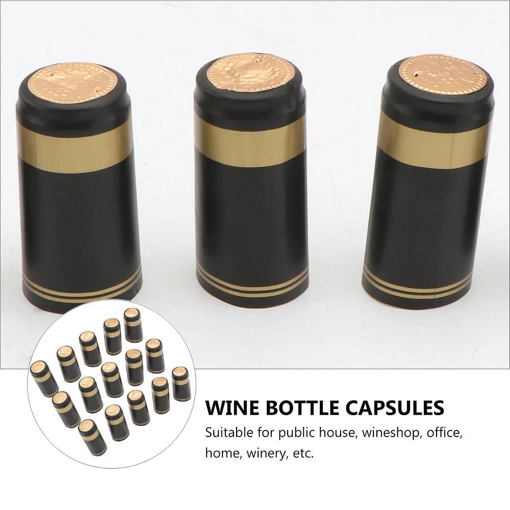 100Pcs PVC Wine Heat Shrinkabl - Shrink Wrap Pvc avaliação e preço
