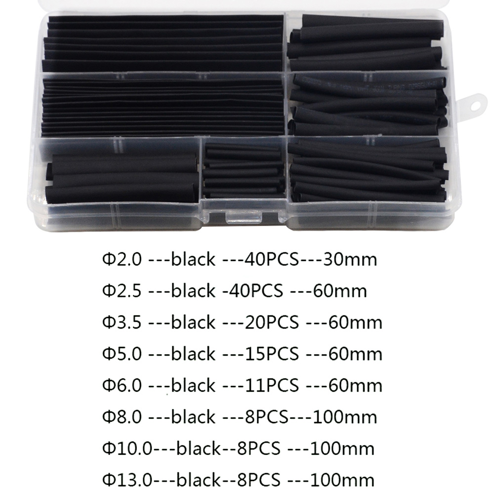 150pcs/Box 2:1 Polyolefin Heat - Shrink Wrap Pvc avaliação e preço