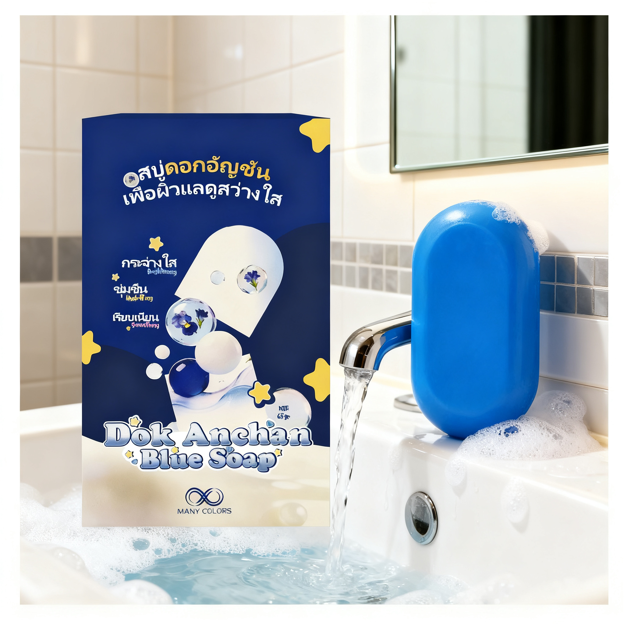 65G 1/2/3pcs Dok Anchan Blue S - Soap Making Fragrance Oil avaliação e preço