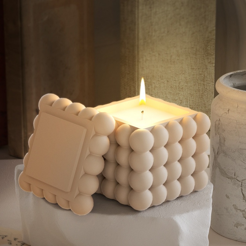 DIY 3D Bubble Cube Candle Sili - Soap Making Book avaliação e preço