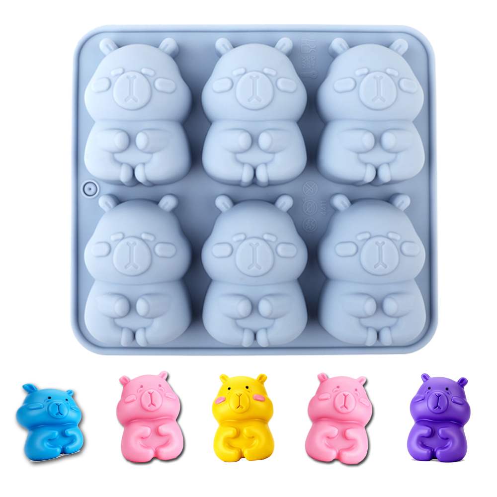 1 Silicone Cake Mold in the Sh - Soap Making Gloves avaliação e preço