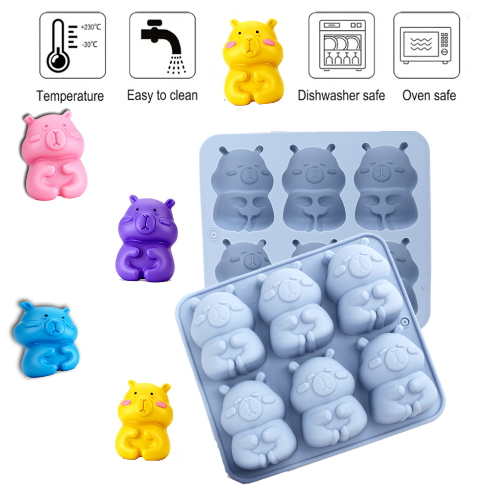 1 Silicone Cake Mold in the Sh - Soap Making Gloves avaliação e preço