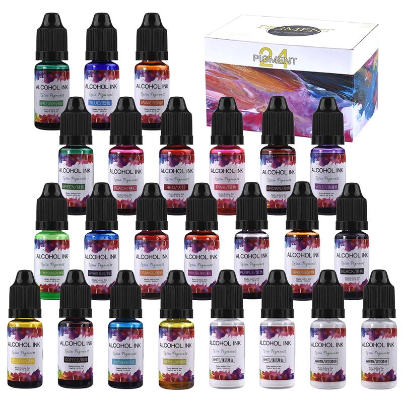 Epoxy Resin Pigments Kit DIY C - Soap Making Liquid avaliação e preço