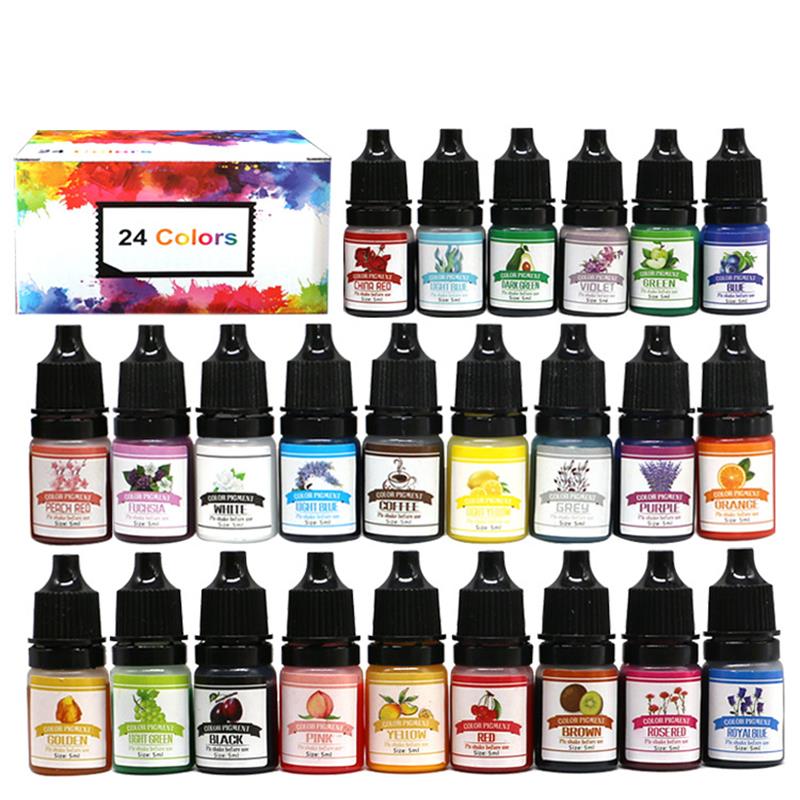 Epoxy Resin Pigments Kit DIY C - Soap Making Liquid avaliação e preço