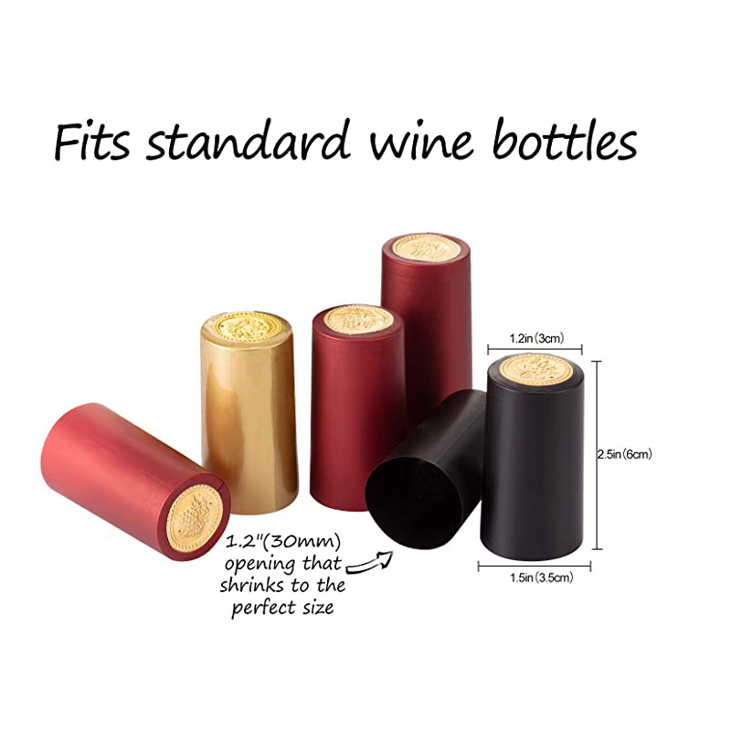 PVC Heat Shrink Capsules Wine  - Shrink Wrap Pvc avaliação e preço
