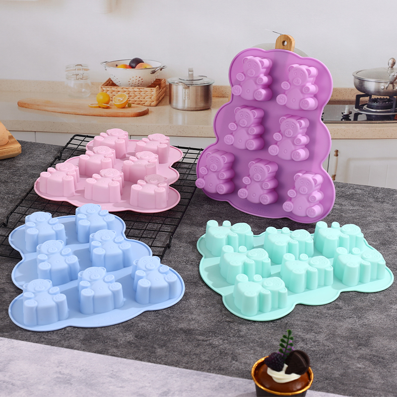 Silicone Gummy Bear Molds,Jell - Soap Making Gloves avaliação e preço