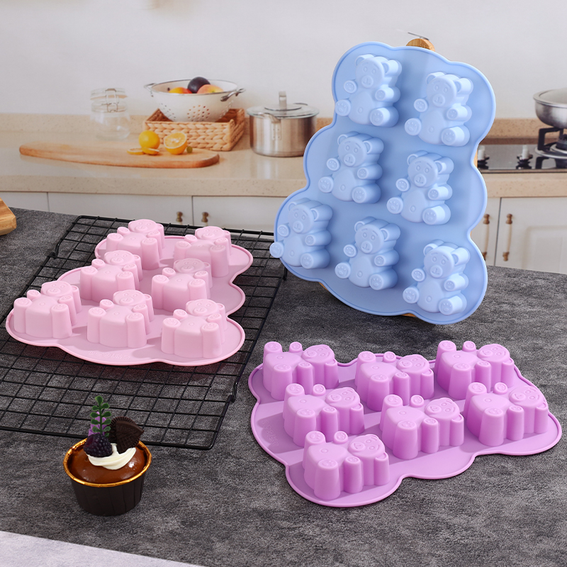 Silicone Gummy Bear Molds,Jell - Soap Making Gloves avaliação e preço