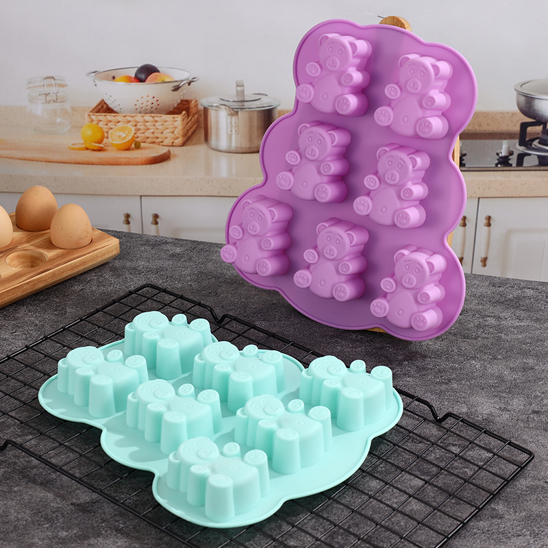Silicone Gummy Bear Molds,Jell - Soap Making Gloves avaliação e preço
