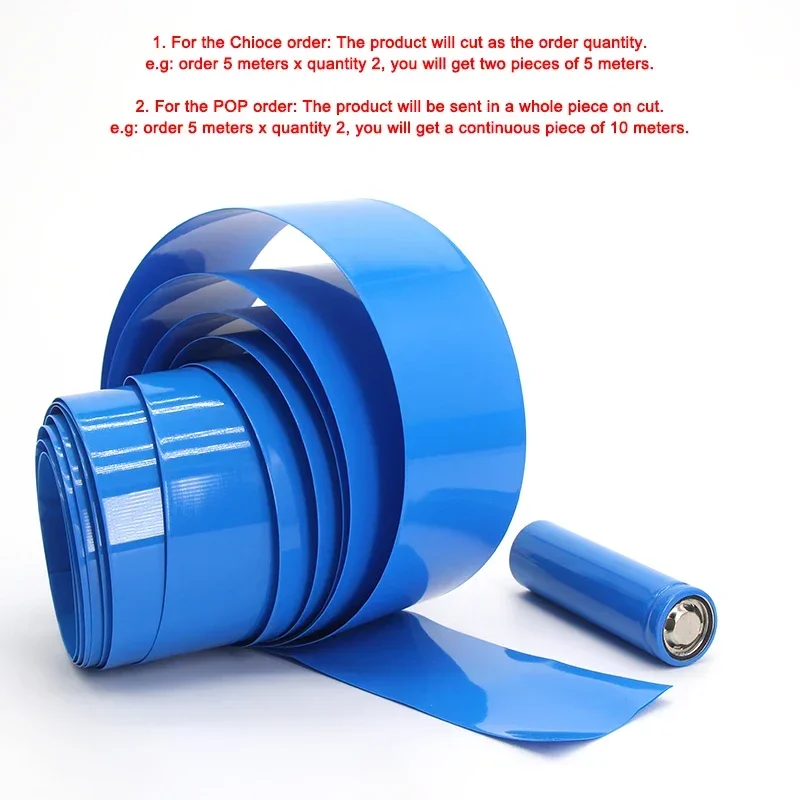 18650 PVC Heat Shrink Tube Bat - Shrink Wrap Pvc avaliação e preço
