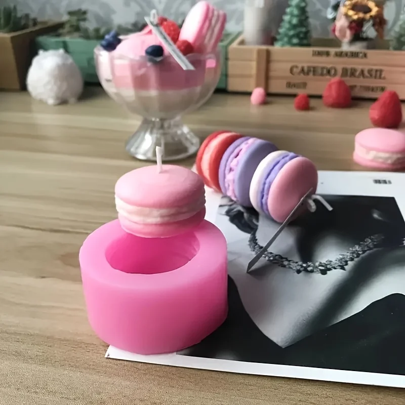 DIY Simulation Macaron Silicon - Soap Making Liquid avaliação e preço