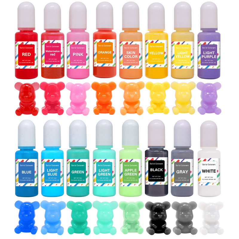 DIY Epoxy Resin Pigment Kit Ca - Soap Making Liquid avaliação e preço