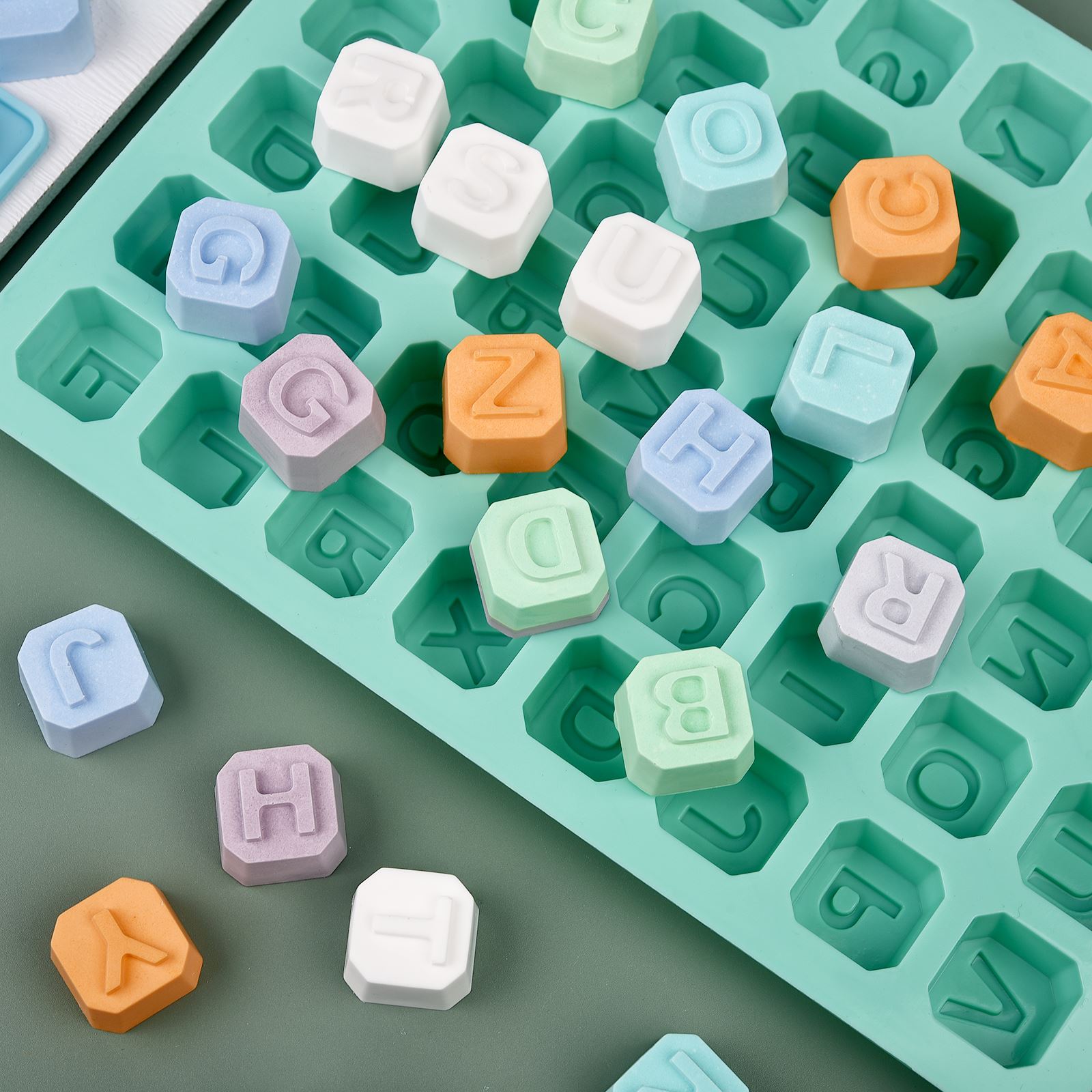 48 Letter Enghish Alphabet let - Soap Making Gloves avaliação e preço