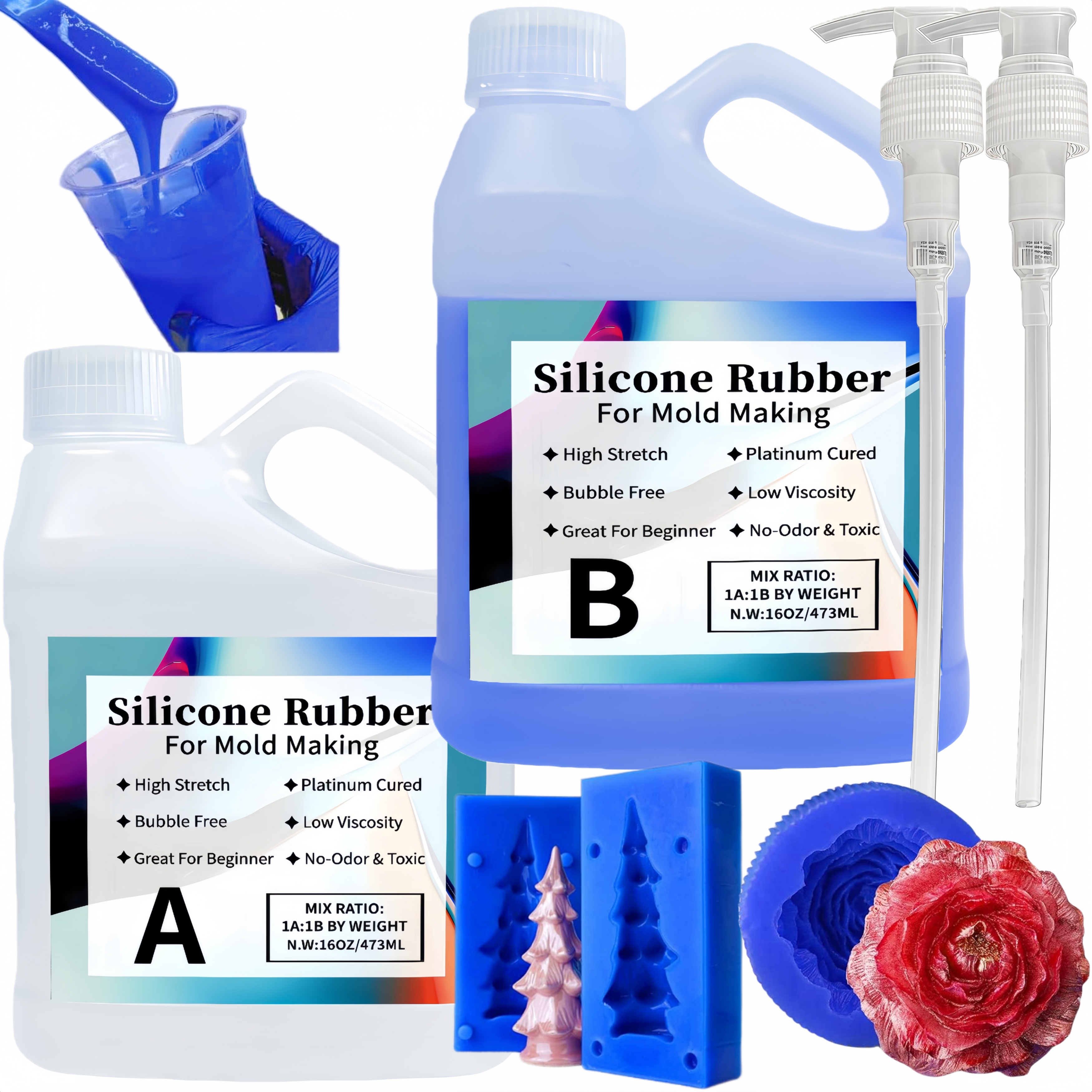 Platinum-Cured 15A Liquid Sili - Soap Making Liquid avaliação e preço