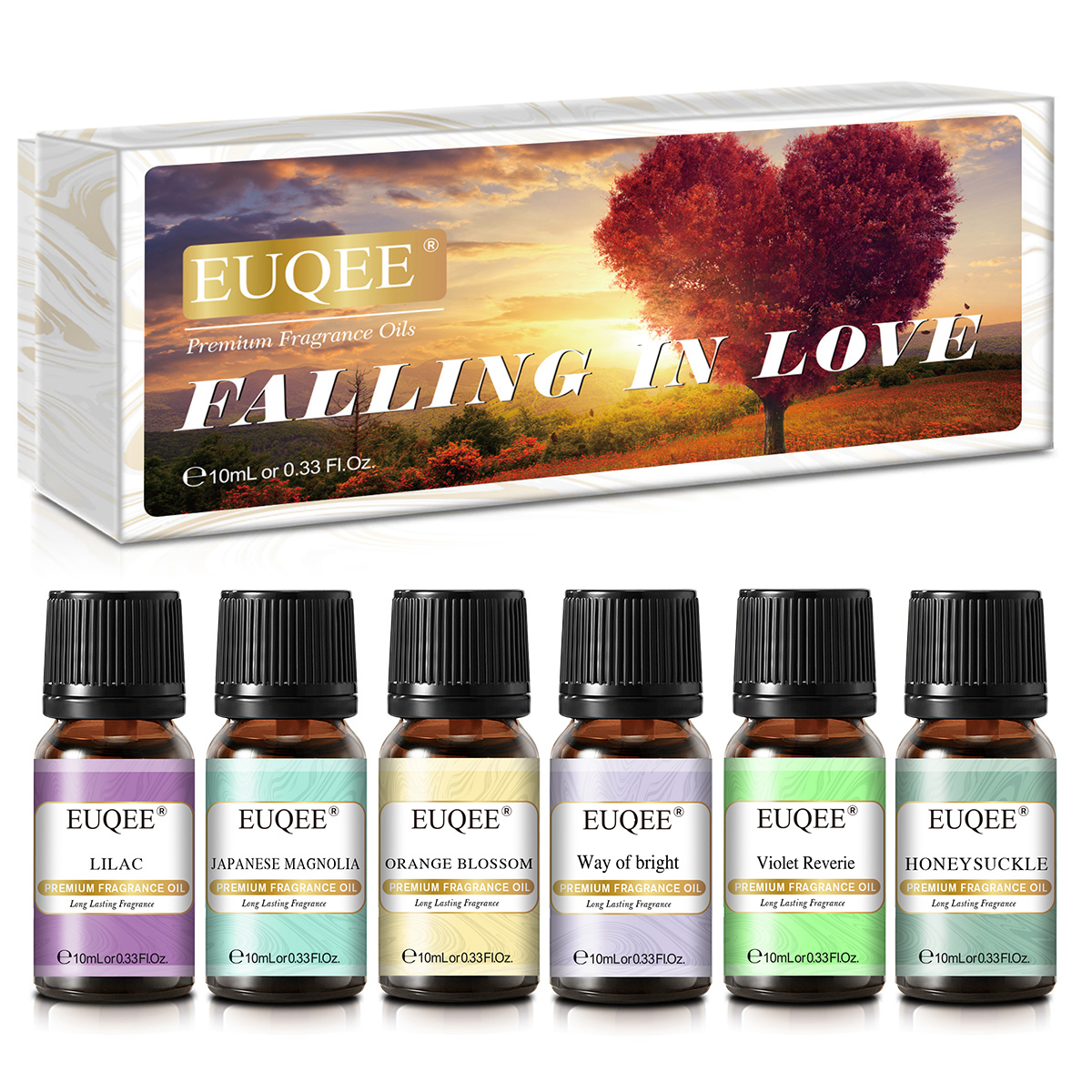 EUQEE 6pcs Fragrance Oils Set  - Soap Making Book avaliação e preço