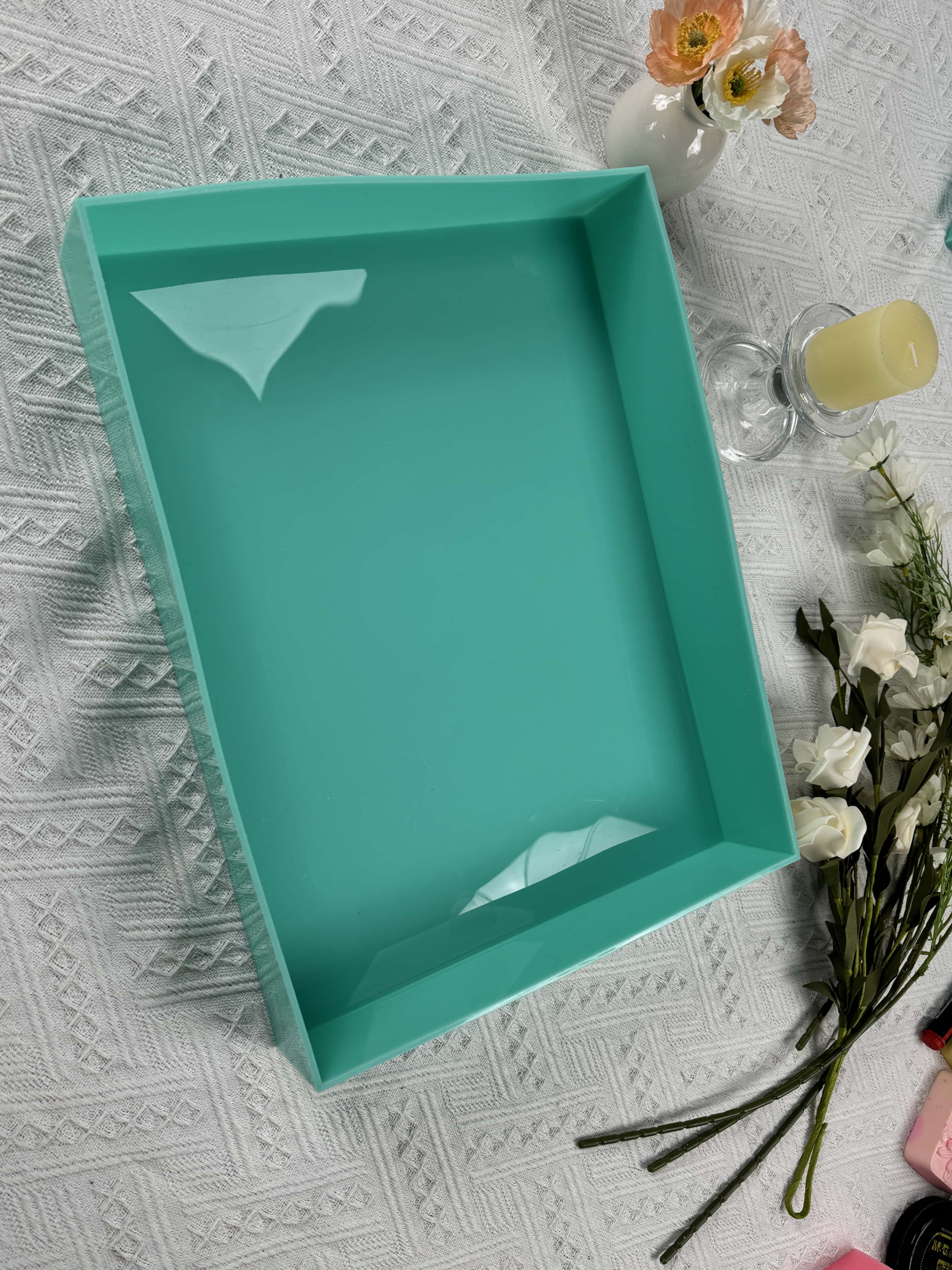 258-Ounce Silicone Slab Mold f - Soap Making Home avaliação e preço