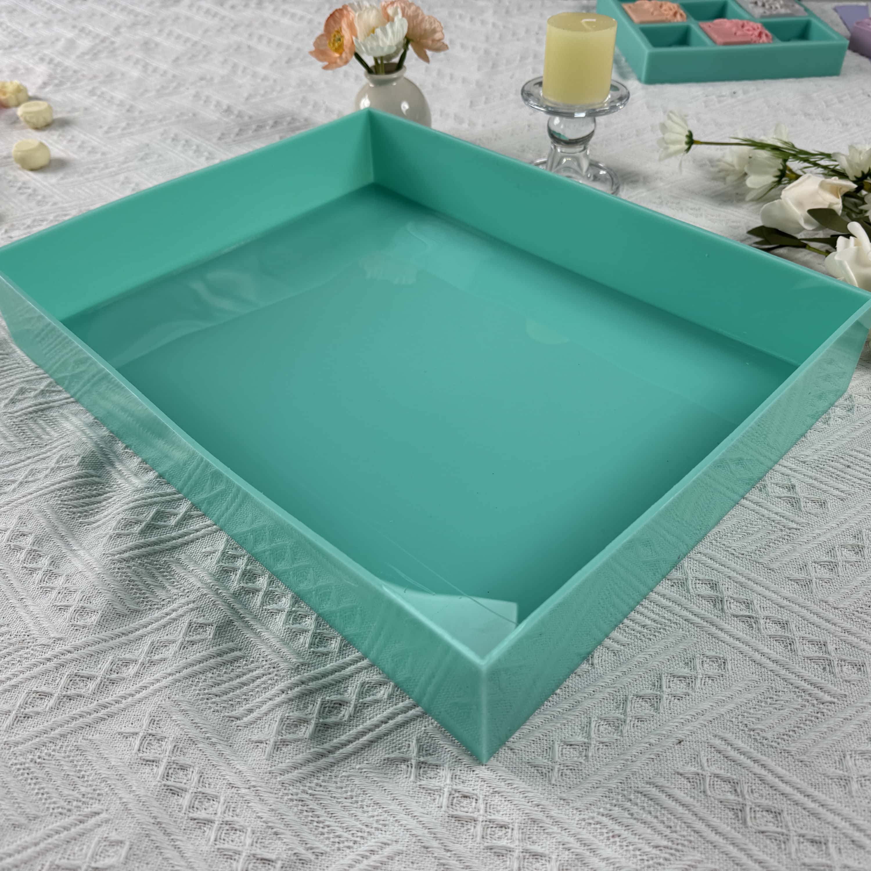 258-Ounce Silicone Slab Mold f - Soap Making Home avaliação e preço