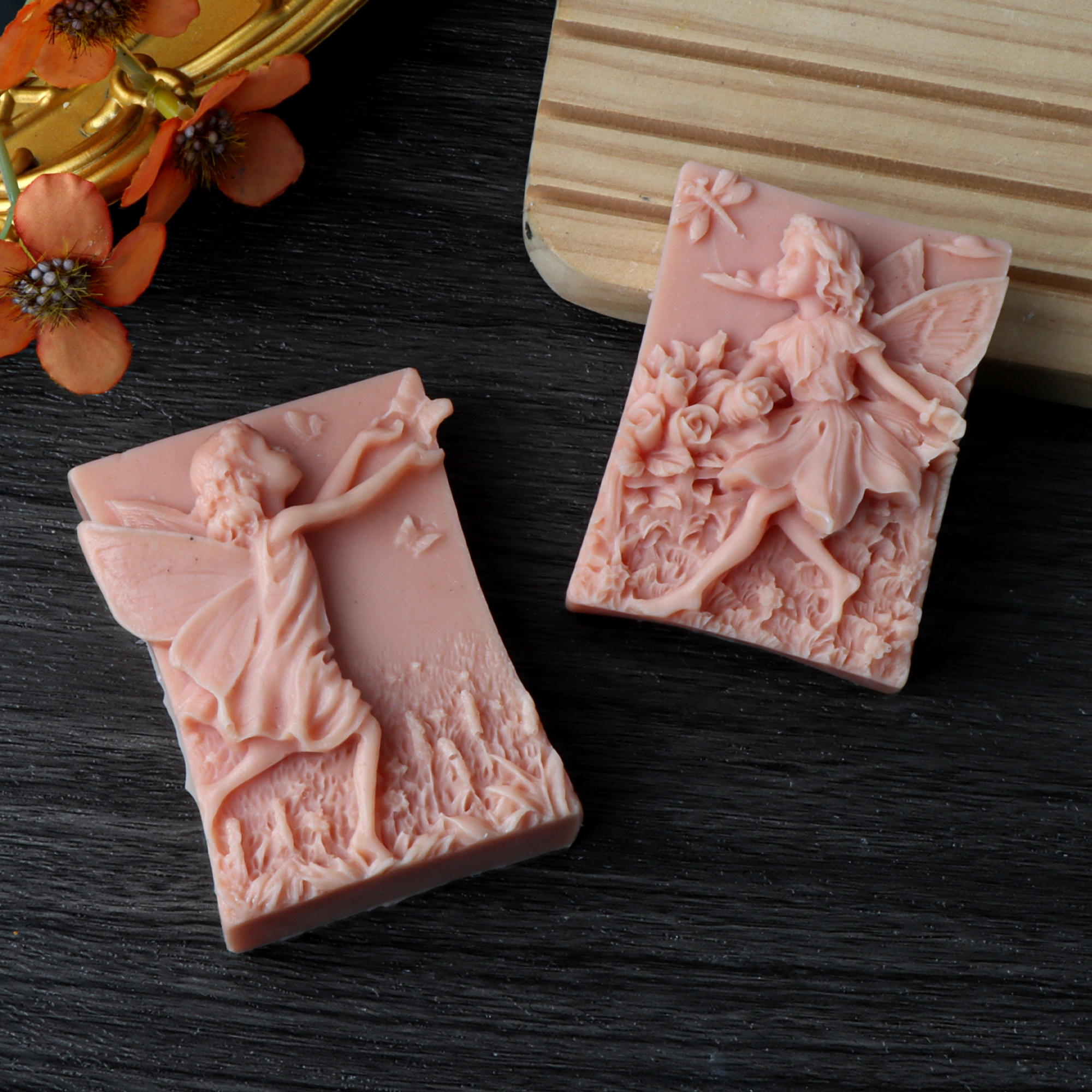 Flower Fairy Silicone Soap Mol - Soap Making Home avaliação e preço
