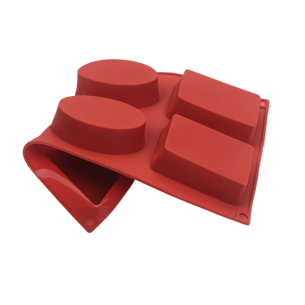 Silicone Rectangle Oval Combo  - Soap Making Gloves avaliação e preço