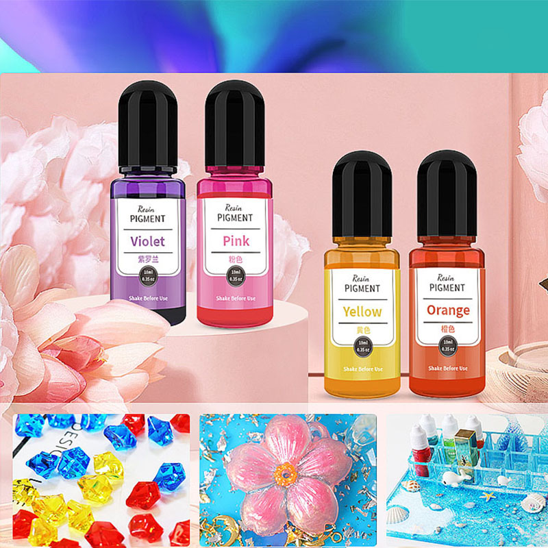 10ml/bottle Epoxy Resin Pigmen - Soap Making Liquid avaliação e preço
