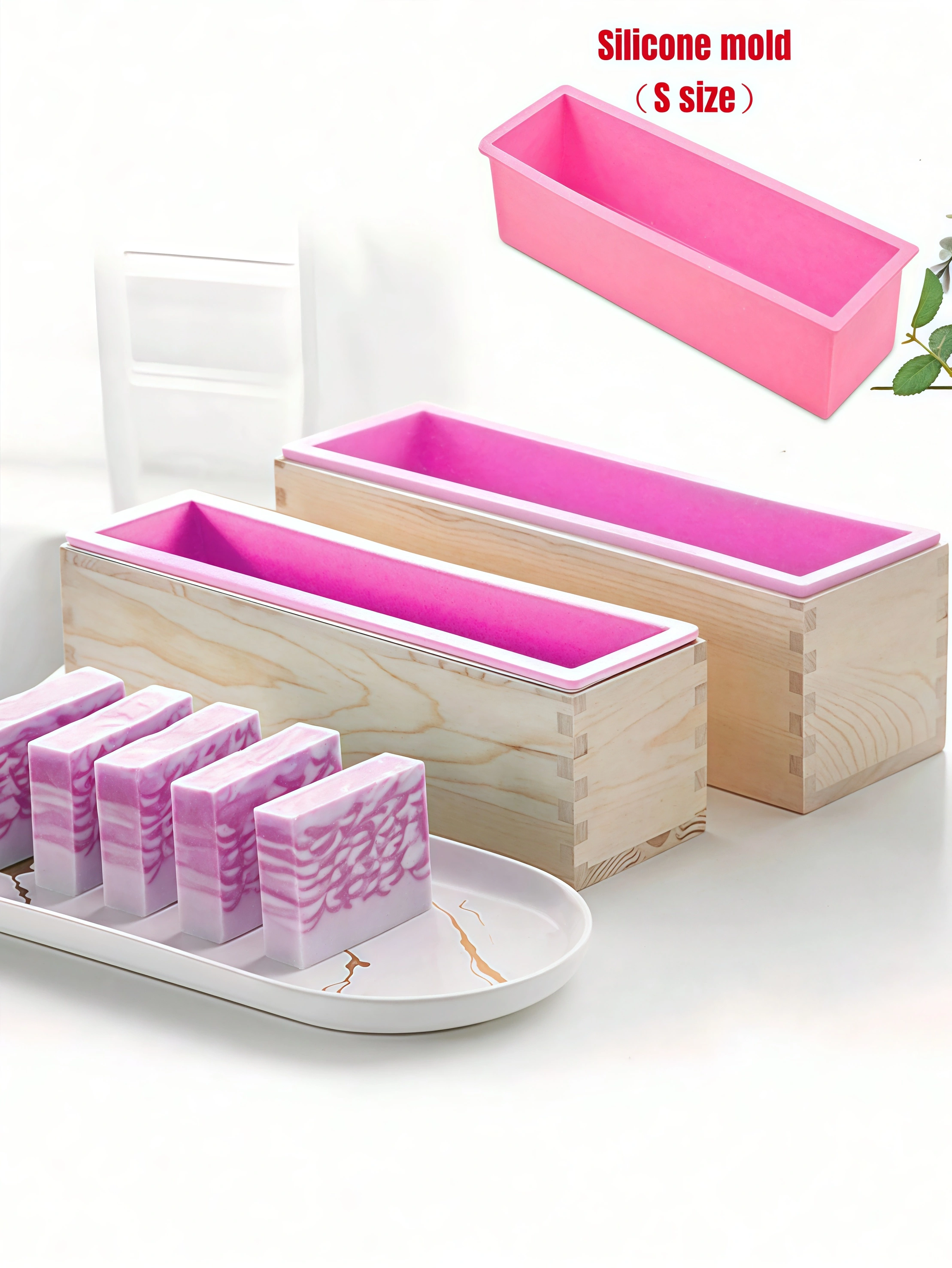 1.2L Silicone Soap Mold Flexib - Soap Making Book avaliação e preço