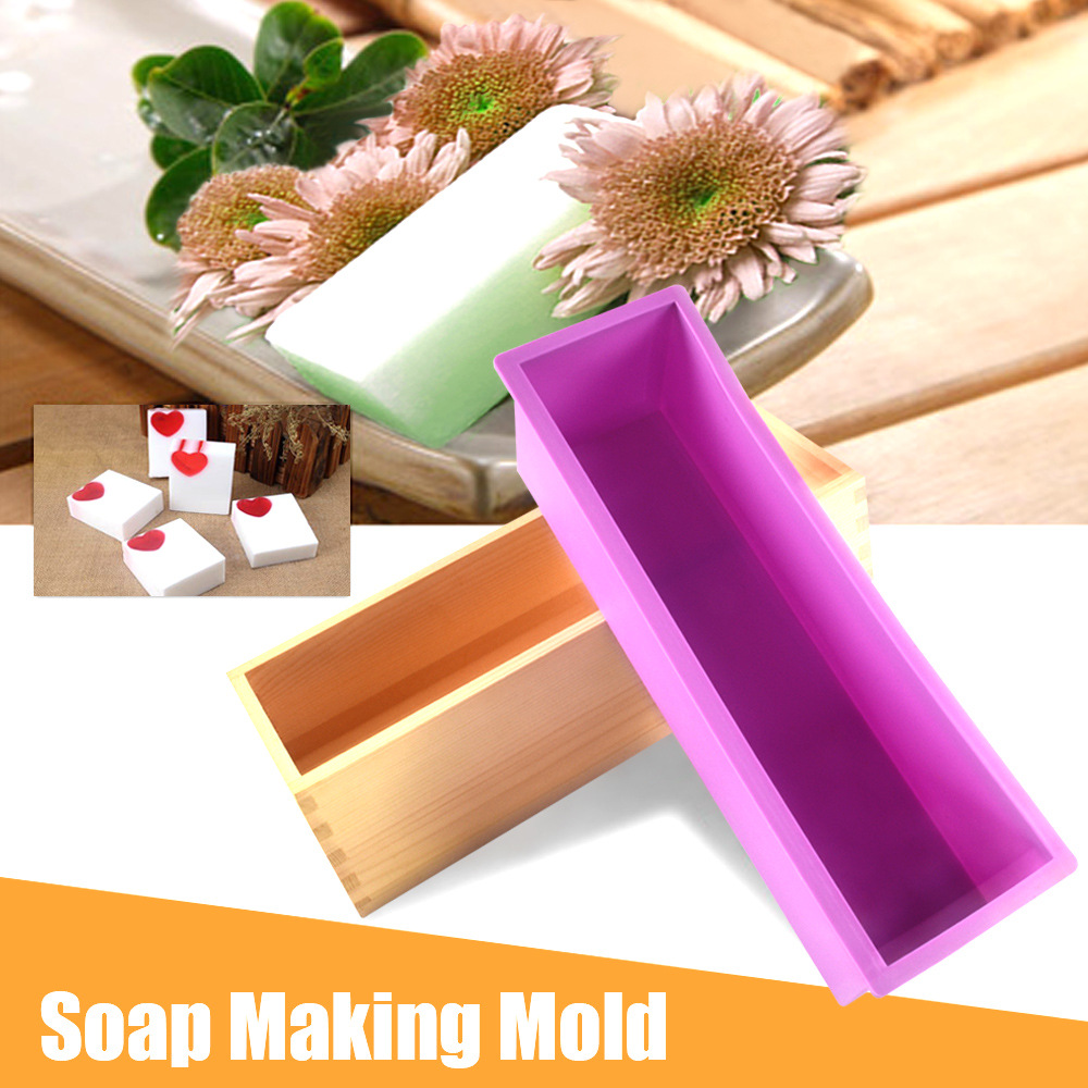 1.2L Silicone Soap Mold Flexib - Soap Making Book avaliação e preço