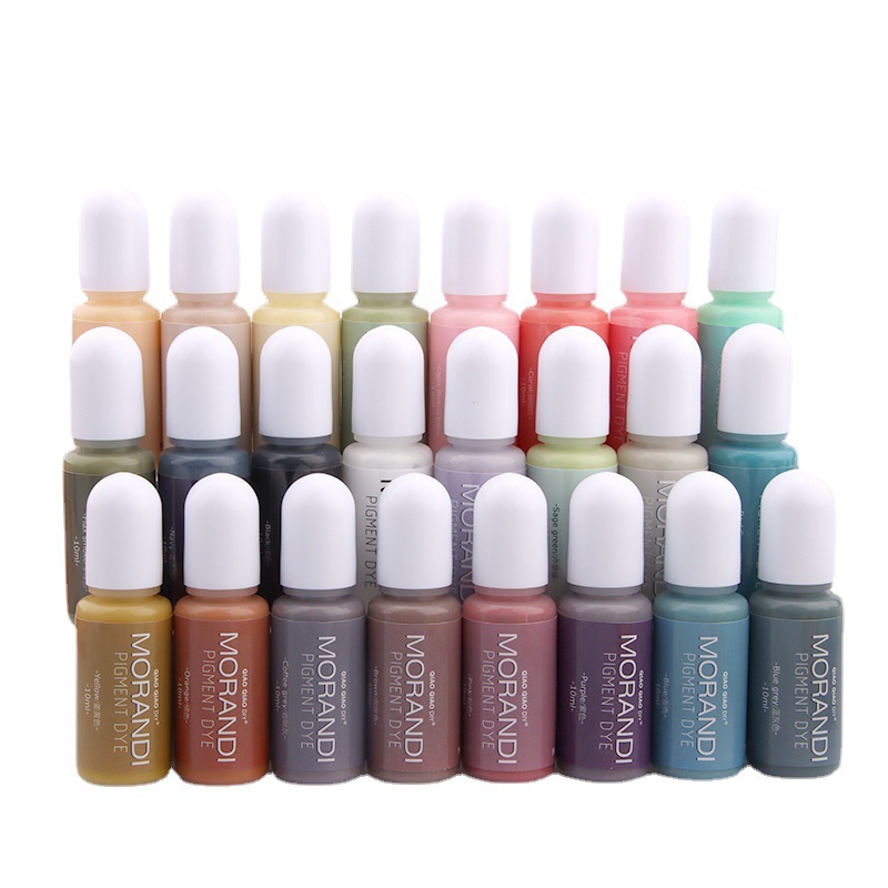 24 Colors Epoxy Resin Pigments - Soap Making Liquid avaliação e preço