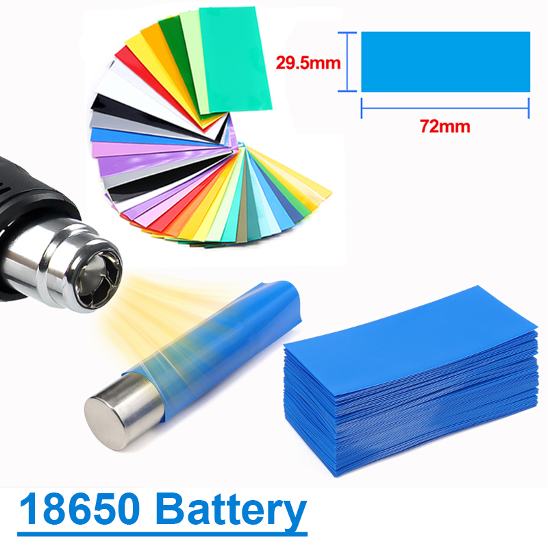 25~500pcs AA / AAA/18650/21700 - Shrink Wrap Pvc avaliação e preço