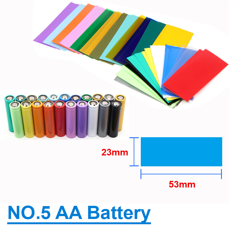 25~500pcs AA / AAA/18650/21700 - Shrink Wrap Pvc avaliação e preço