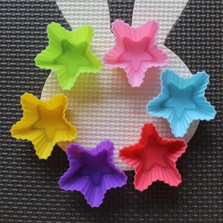 6 Pcs Set Non-Stick Flower Des - Soap Making Gloves avaliação e preço