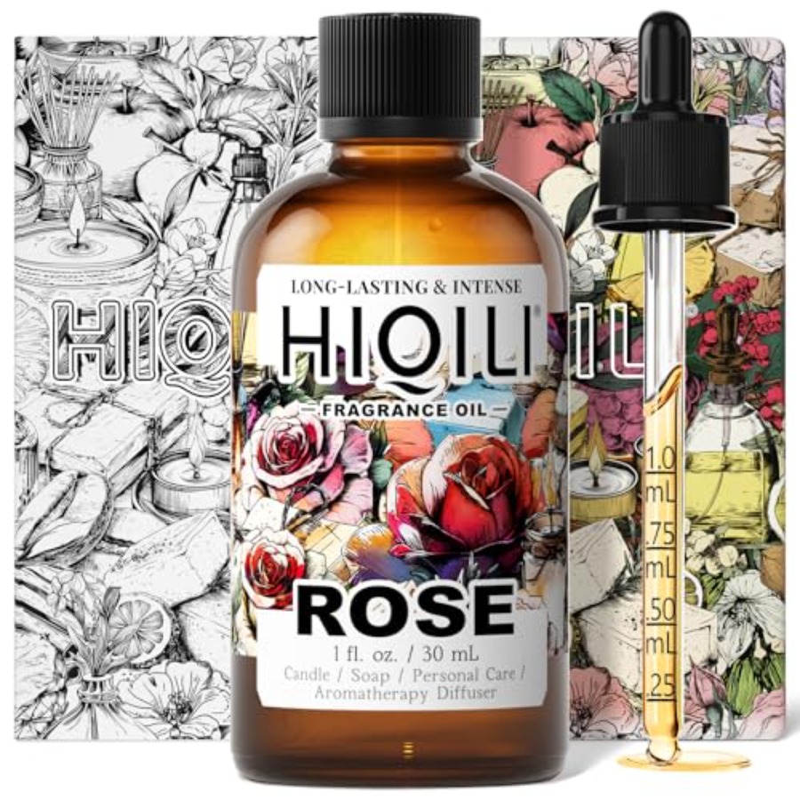 HIQILI Rose Fragrance Oil for  - Soap Making Home avaliação e preço