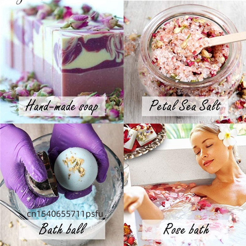 Premium Natural Pink Rose Drie - Soap Making Home avaliação e preço
