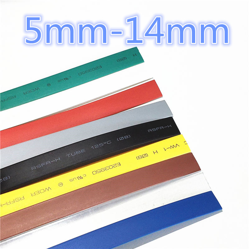 3meters/piece 2:1 7 Colors 5mm - Shrink Wrap Pvc avaliação e preço