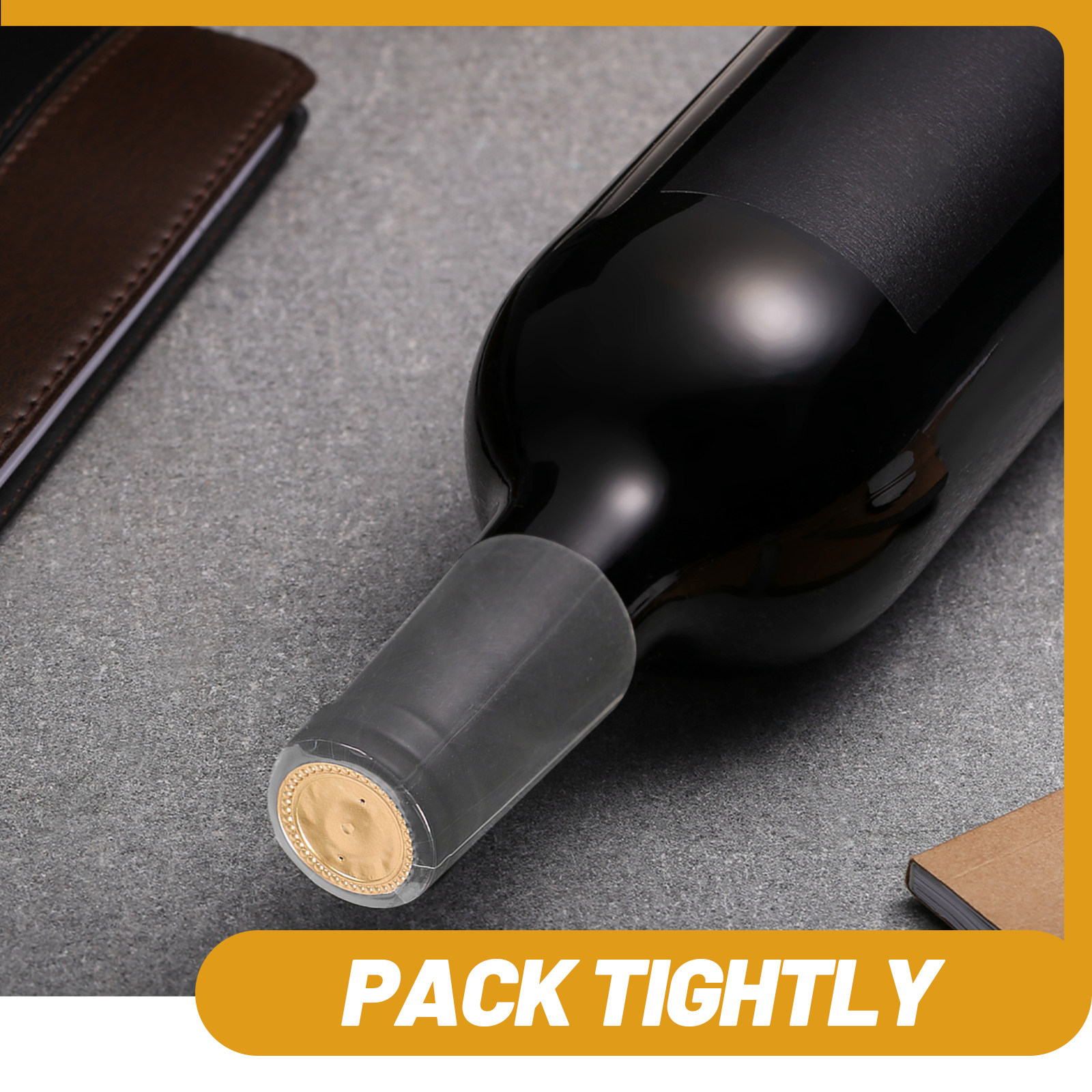 100Pcs PVC Heat Shrink Wine Bo - Shrink Wrap Pvc avaliação e preço