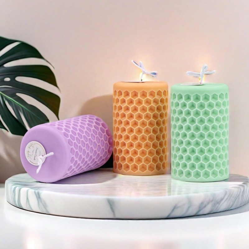 3D Bee Beehives Candle Mold Cy - Soap Making Liquid avaliação e preço