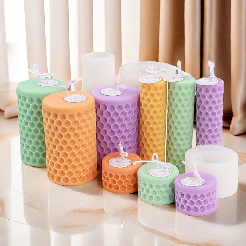 3D Bee Beehives Candle Mold Cy - Soap Making Liquid avaliação e preço