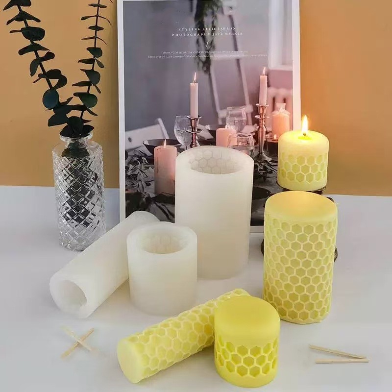 3D Bee Beehives Candle Mold Cy - Soap Making Liquid avaliação e preço