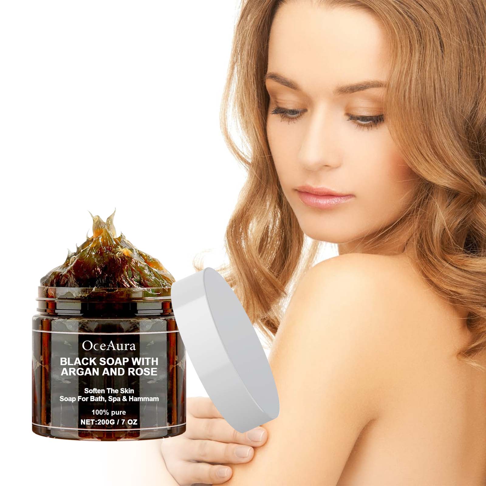 OCEAURA Black Soap With Argan  - Soap Making Fragrance Oil avaliação e preço