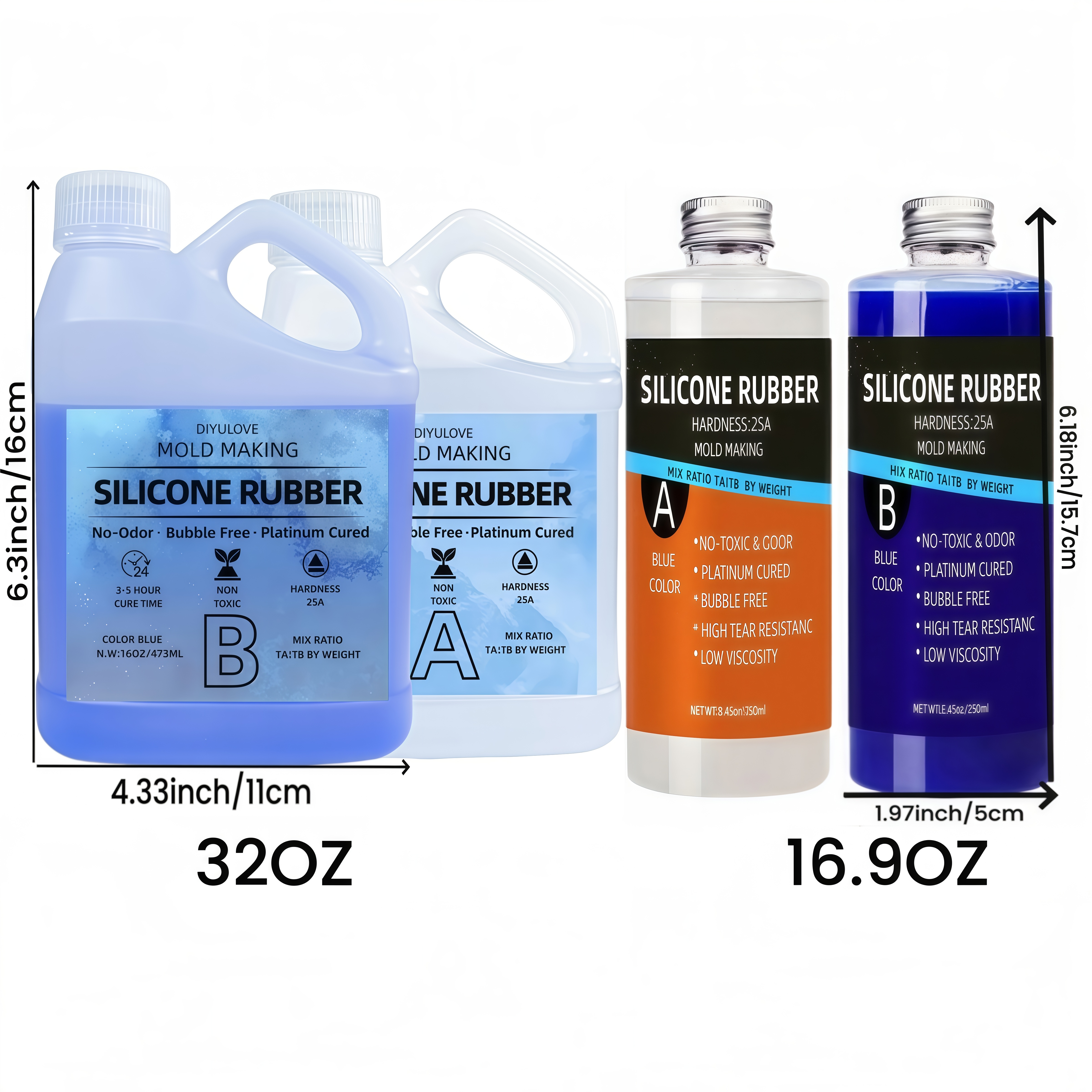 32oz High-Performance Silicone - Soap Making Gloves avaliação e preço