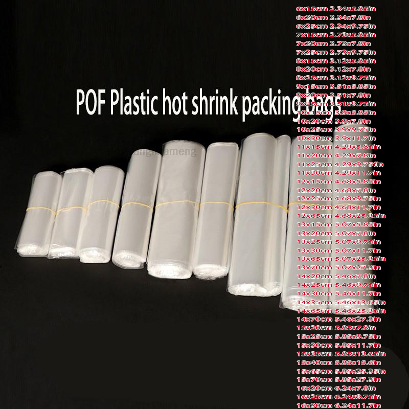 100Pcs/Lot 82 Sizes POF Heat S - Shrink Wrap Pvc avaliação e preço