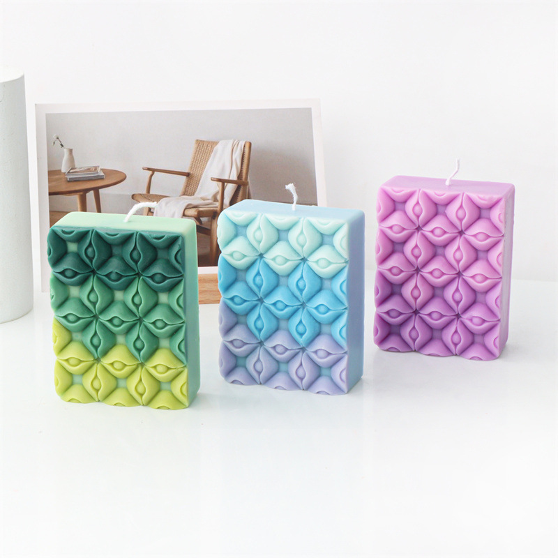 Square Flower Handmade Soap Si - Soap Making Home avaliação e preço