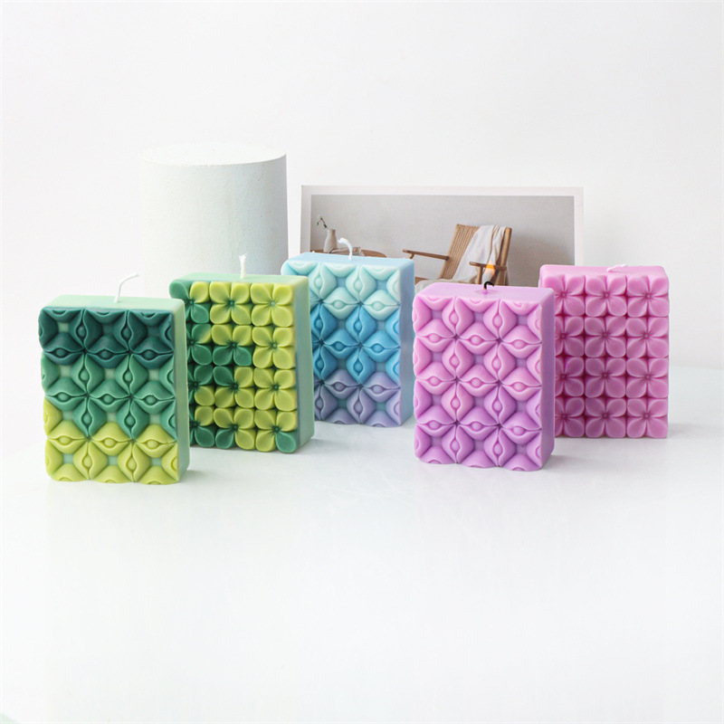 Square Flower Handmade Soap Si - Soap Making Home avaliação e preço
