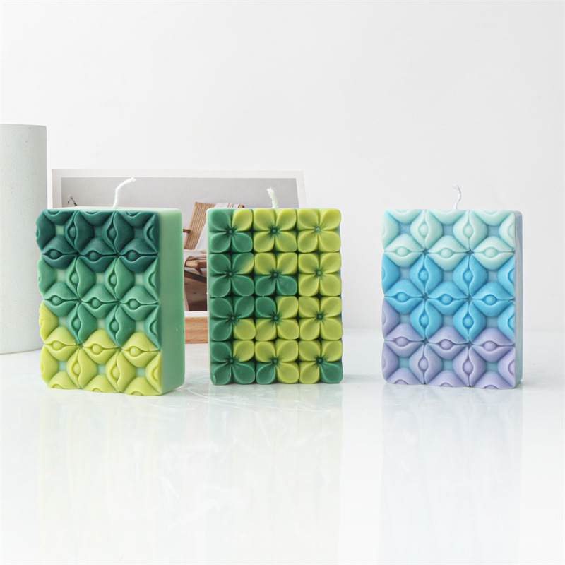Square Flower Handmade Soap Si - Soap Making Home avaliação e preço